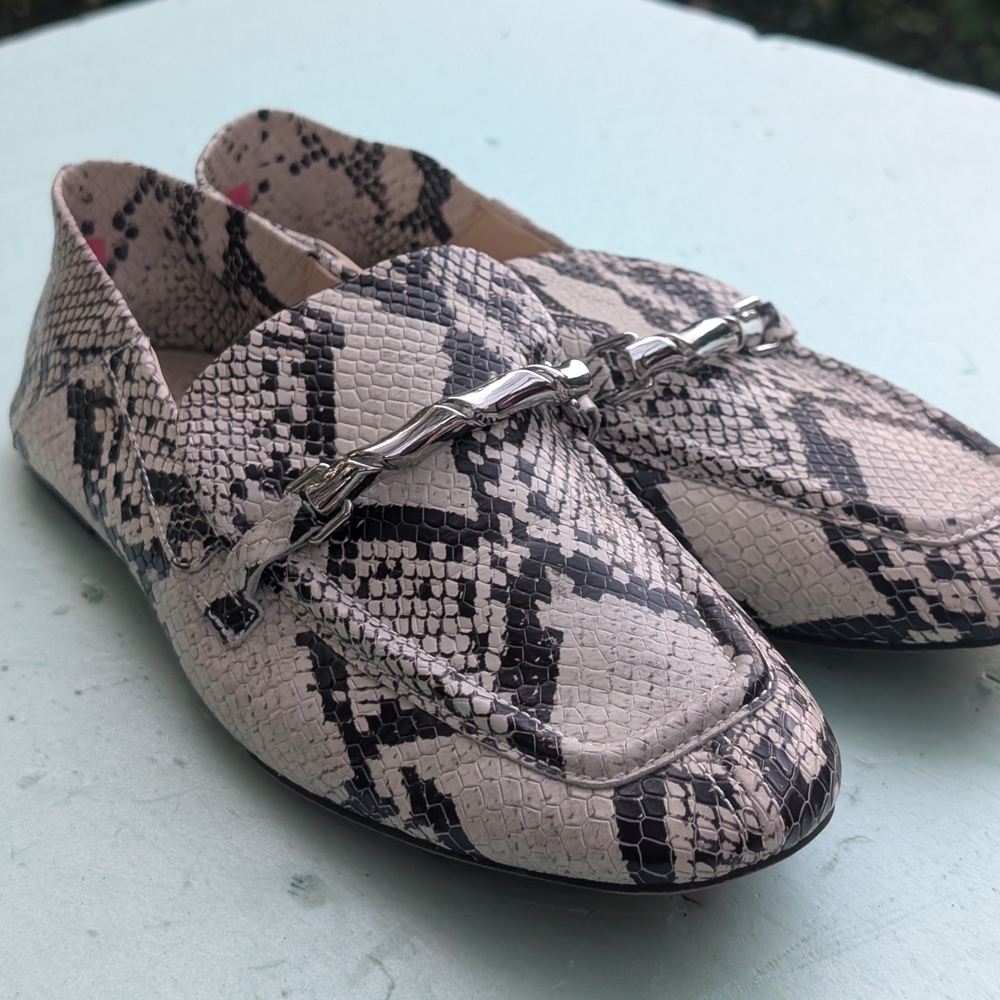 Snakeskin Pattern Espadrilles - image 6
